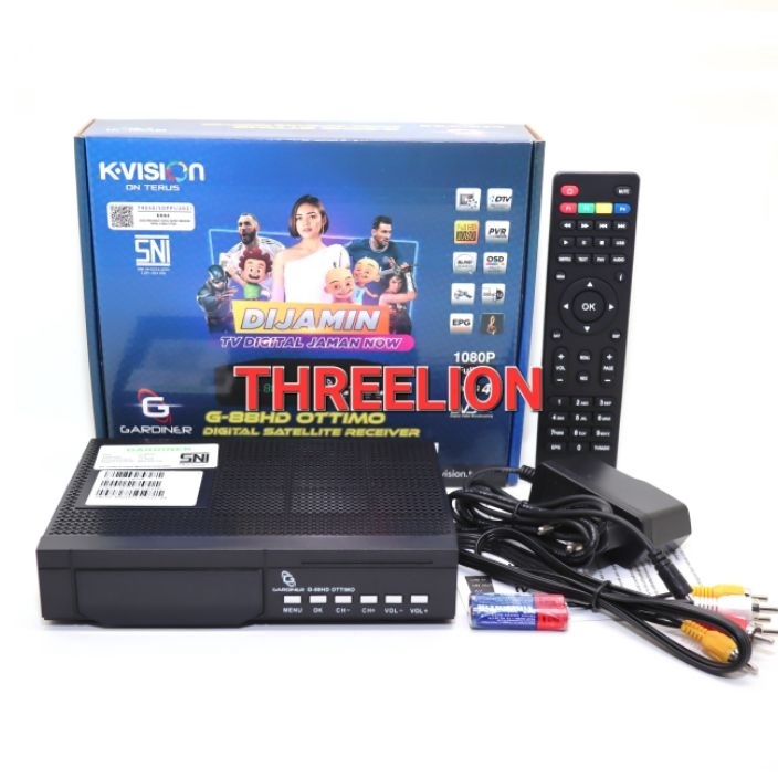 Termurah Receiver Kvision GOL Gardiner G88 HD OTTIMO