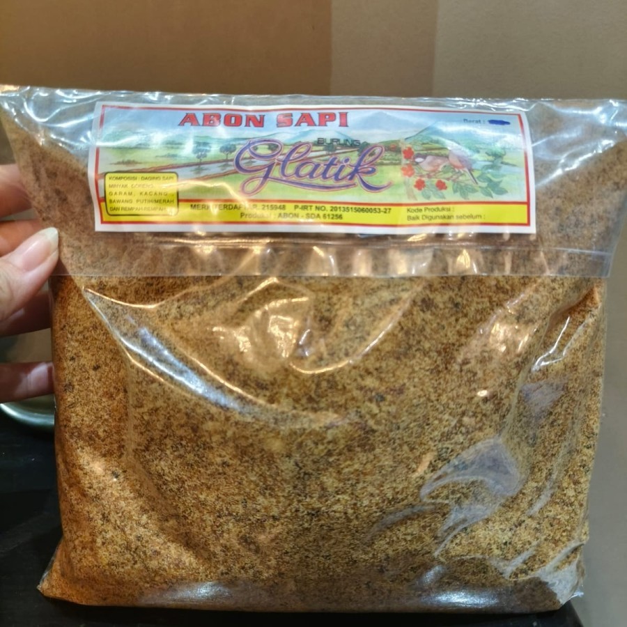 

ABON SAPI CAP BURUNG GELATIK 1kg/Abon sapi 1Kg / Abon Sapi Murah