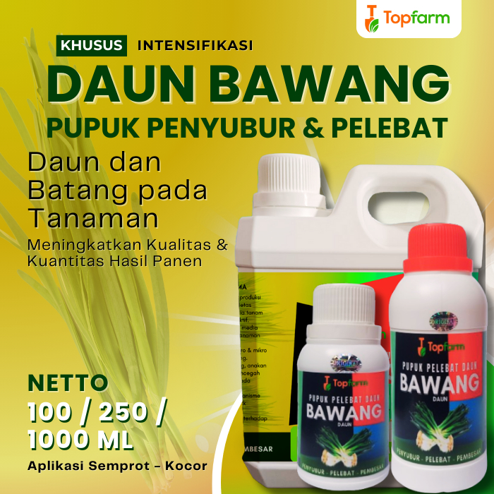 Pupuk Khusus Bawang Daun / Pupuk Pembesar Bawang Daun / Pupuk Khusus Daun Bawang / Pupuk Pelebat Dau