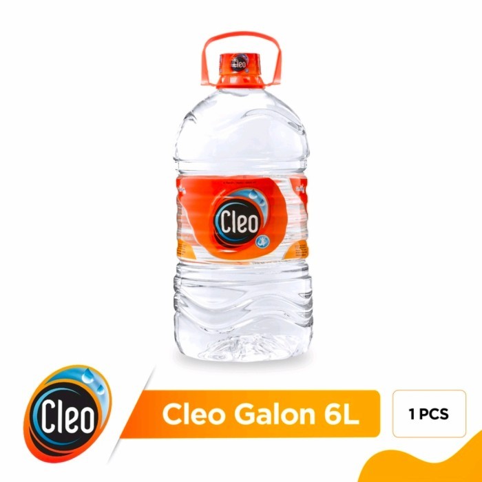 

Cleo Mineral Water Air Mineral Galon 6 Liter