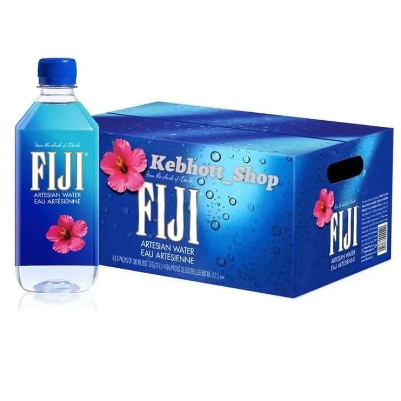 

FIJI WATER NATURAL ARTESIAN (500 ML) Air Mineral Botol / Dus Krat x24 BOTOL PACK