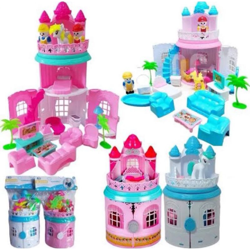 Mainan Anak Istana Kuda Ponny / Mainan Anak Istana Kastil / Mainan Anak Rumah Istana