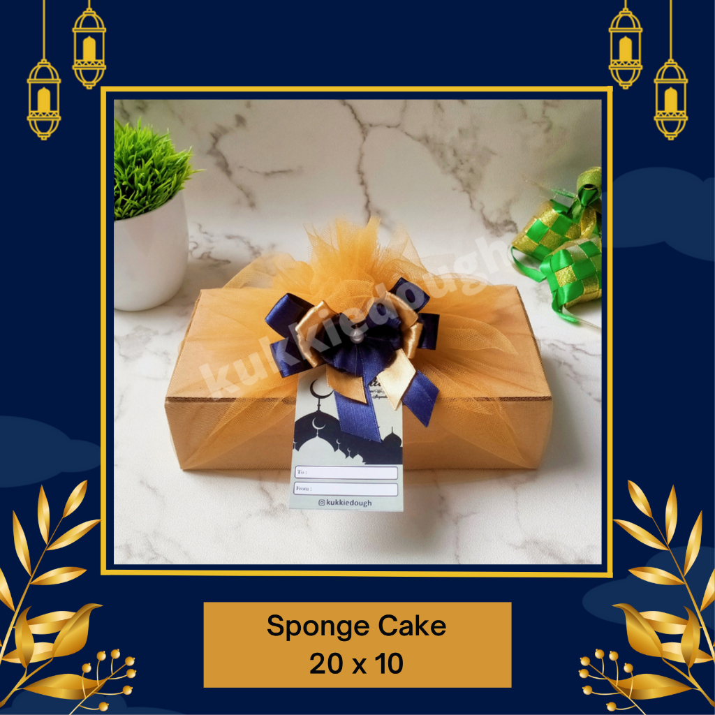 

Mini Hampers Kue Lebaran - Parcel Lebaran Eid Mubarak Idul Fitri kukkiedough