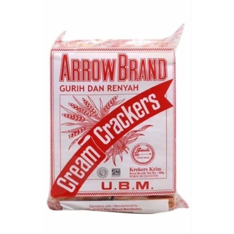 

Arrow Brand Cream Crackers 360 gram