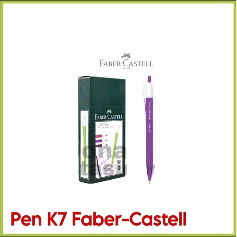 

[ 1 PACK ] Pulpen Faber- Castell | Pen Faber Castell | Pulpen Faber Castell K7 | Pulpen Faber Castell