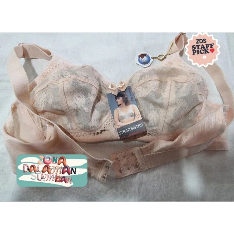 [ZDS] BH BRA STRAIT SISTER CUP A | WARNA DAPAT DIPILIH 34 36 38 40 42 ASLI ORIGINAL TANPA KAWAT HONG