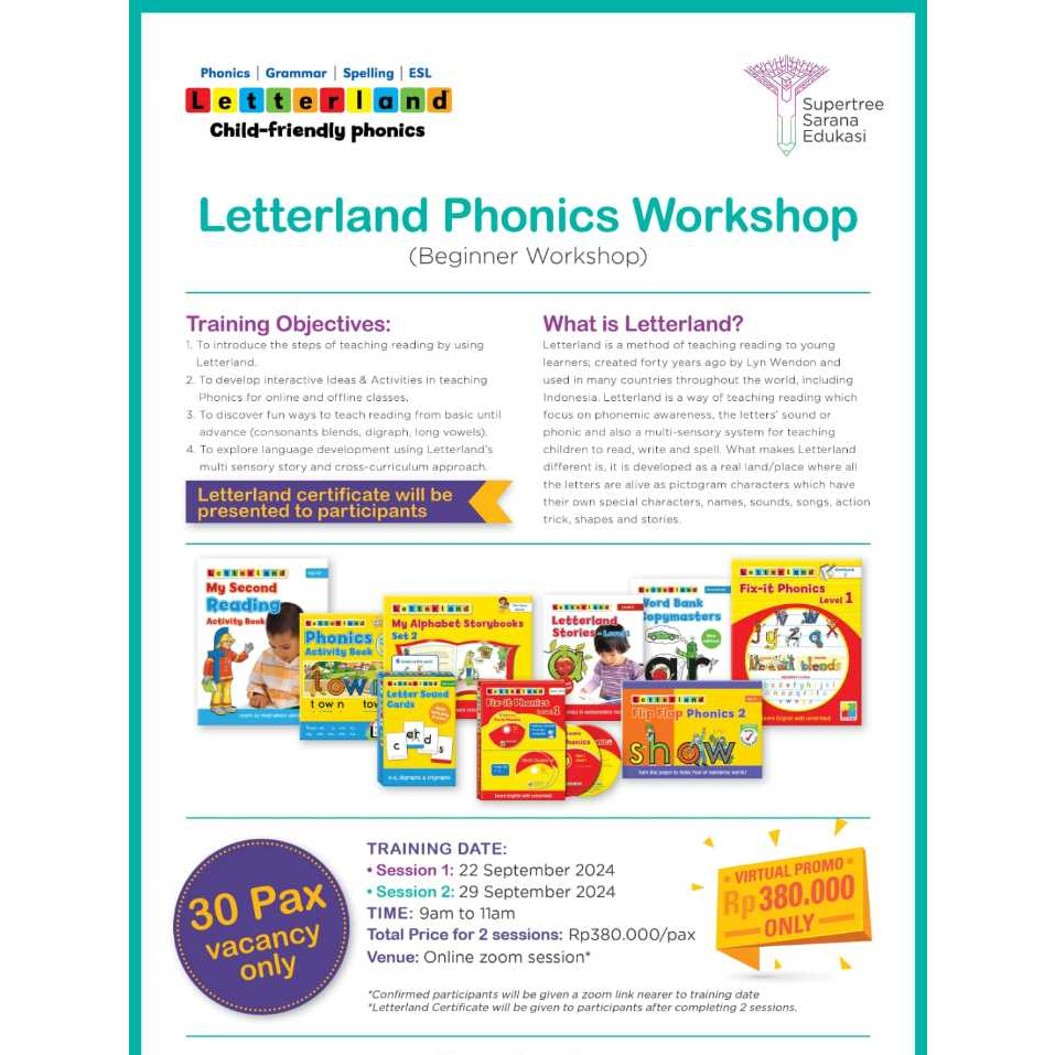 

Letterland Phonics Workhop (Beginner)
