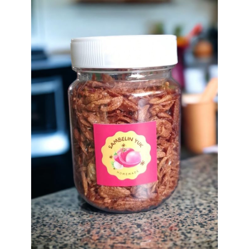 

Bawang Goreng Asin Pedas RENYAH&KRIUK Cocok Untuk Lauk 50g