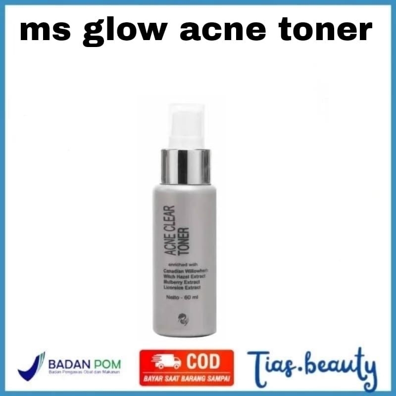 MS glow acne toner
