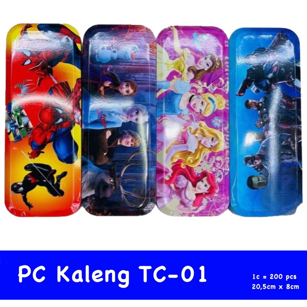 

(P) TC-01 Pensil Case/Tempat Pensil Kaleng (PCS)