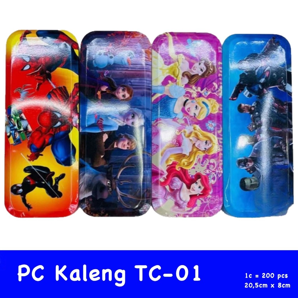 

[D] TC-01 Pensil Case/Tempat Pensil Kaleng (PCS)
