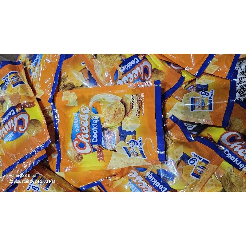 Salted Cheese Cookies