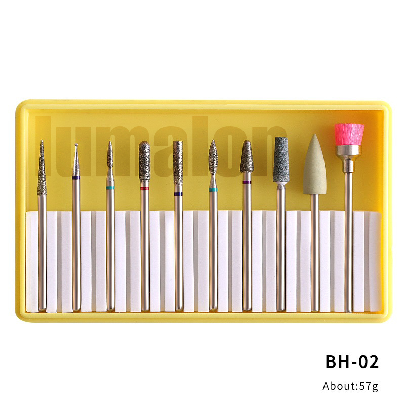 Alat paku set pengamplasan kepala baja paduan keramik / mesin paku / mesin paku / bor pelepas paku /