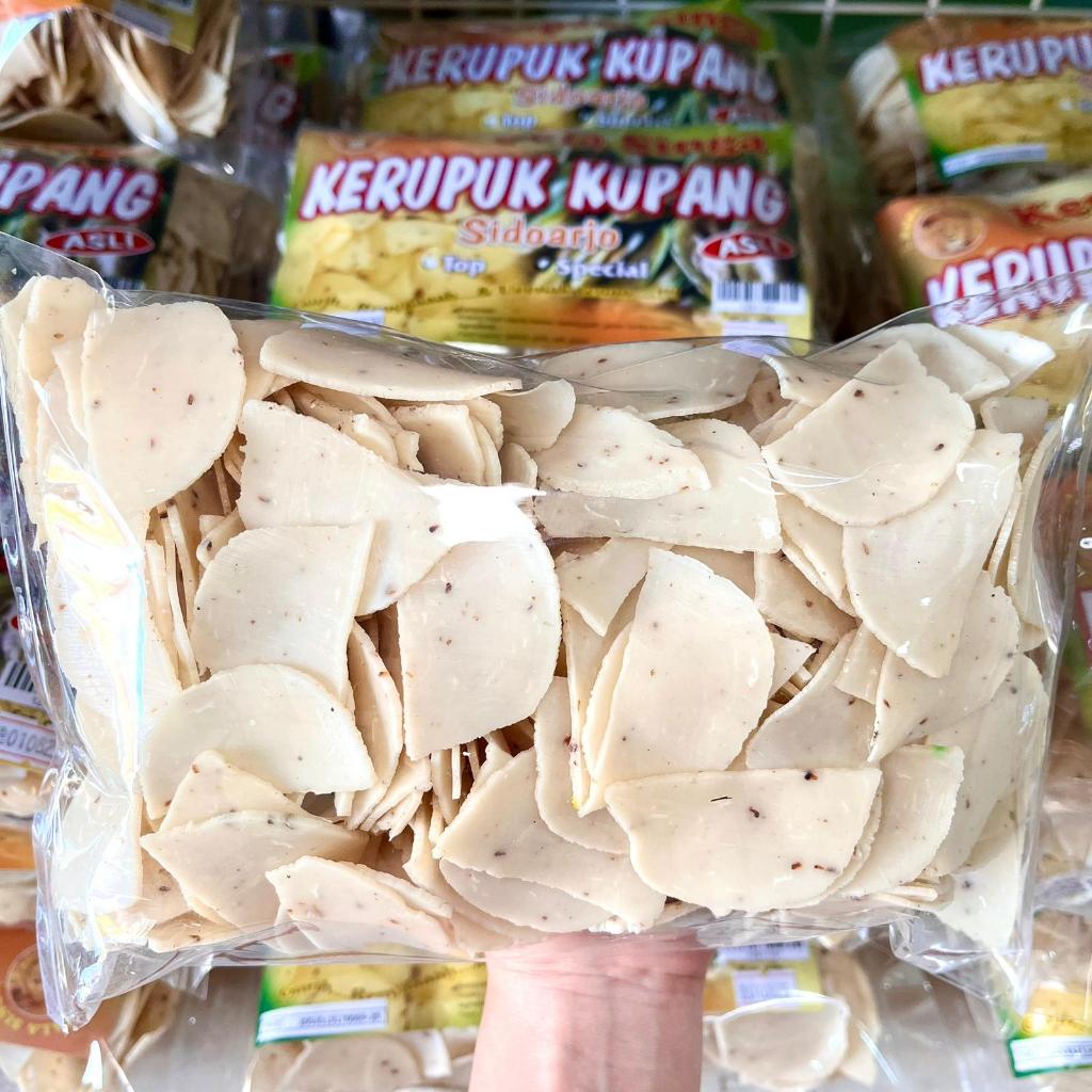 

KERUPUK KUPANG MENTAH SUPER KEPALA SINGA | CAMILAN OLEH OLEH SURABAYA SNACK MAKANAN RINGAN KRUPUK