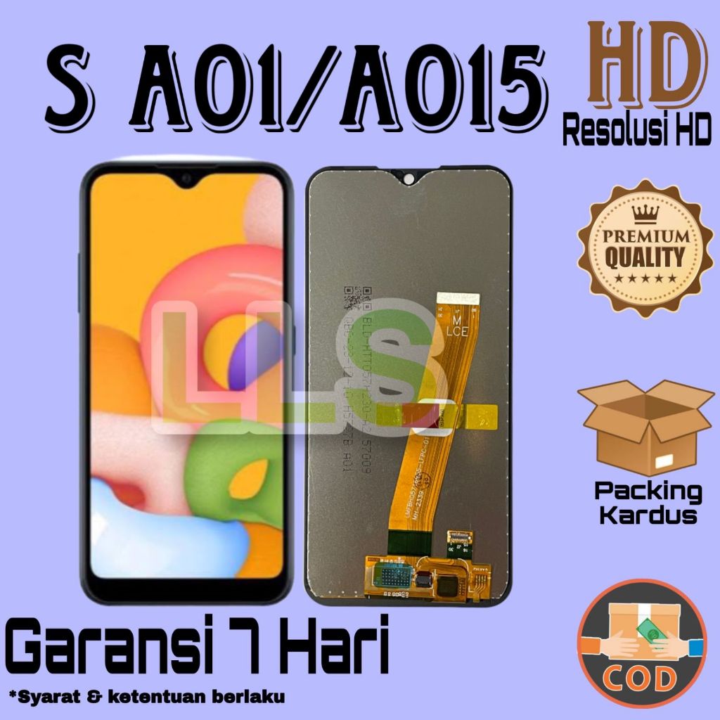 LCD TOUCHSCREEN SAMSUNG A01 A015 BIG FULLSET