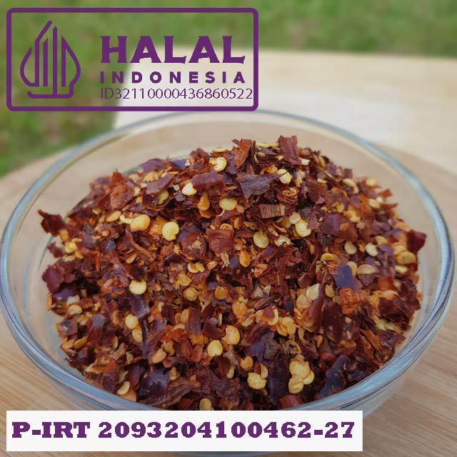 

Earthwood - Chilli flakes 1kg [Original, Halal, Izin edar]