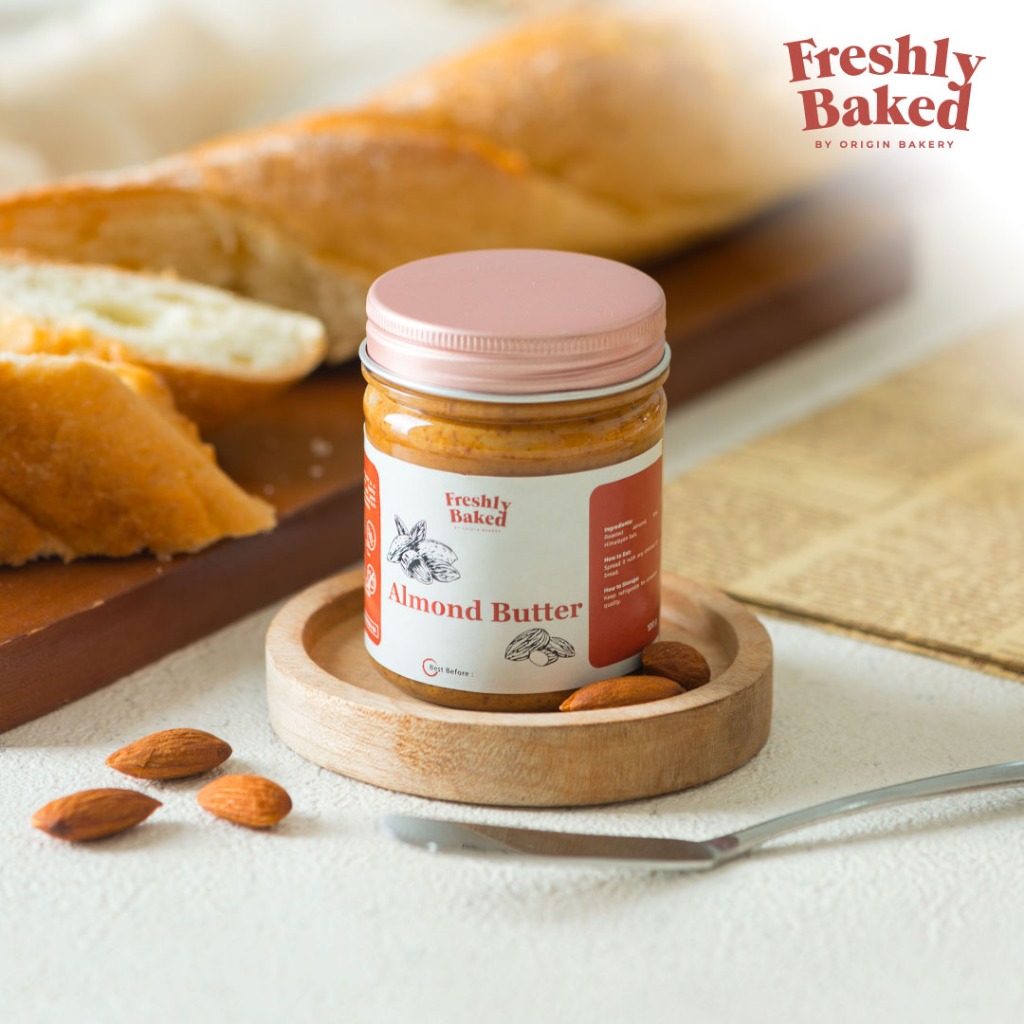 

Almond Butter Jam & Loaf Bread