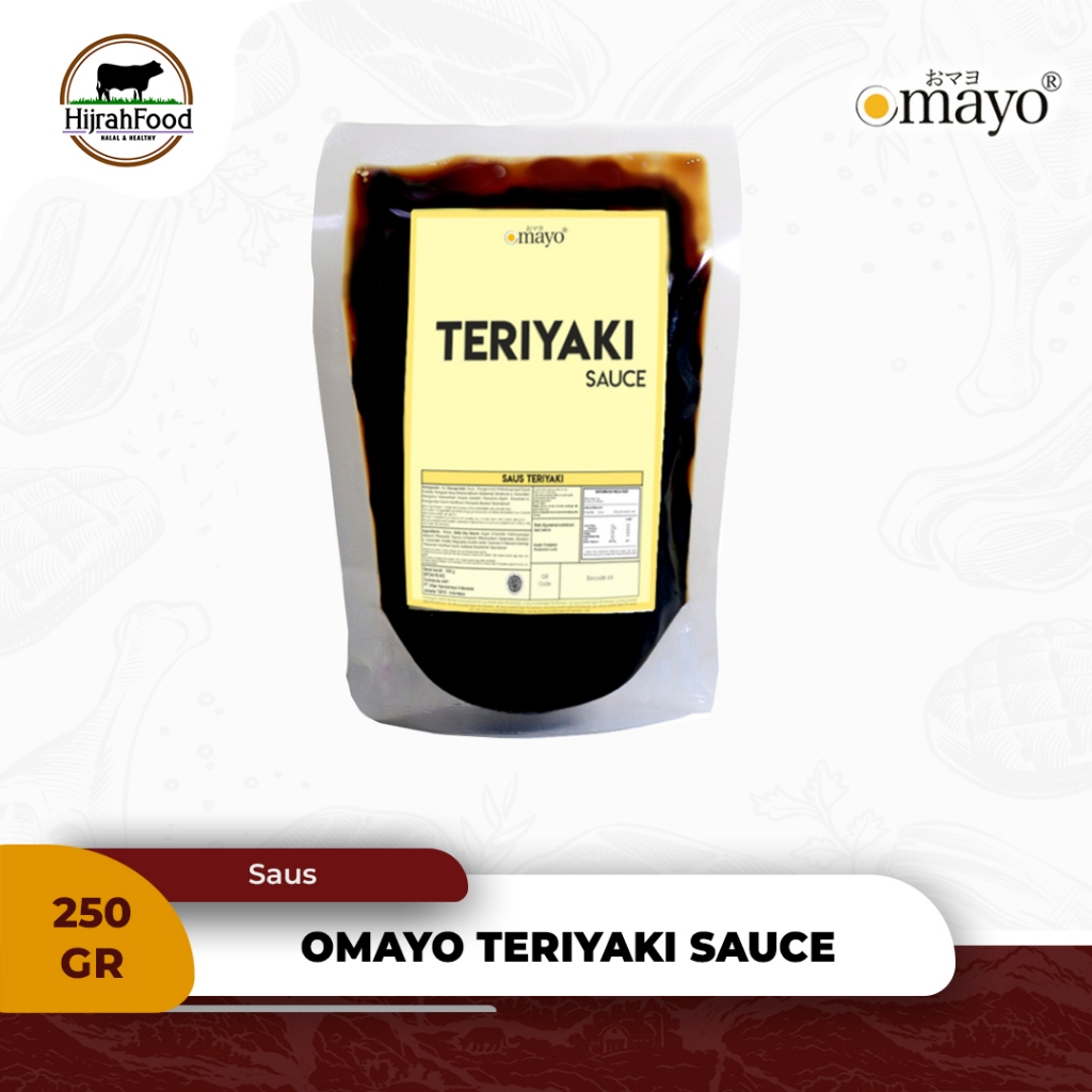 

Omayo Teriyaki Sauce Kemasan Pouch 250 gram Saus Teriyaki