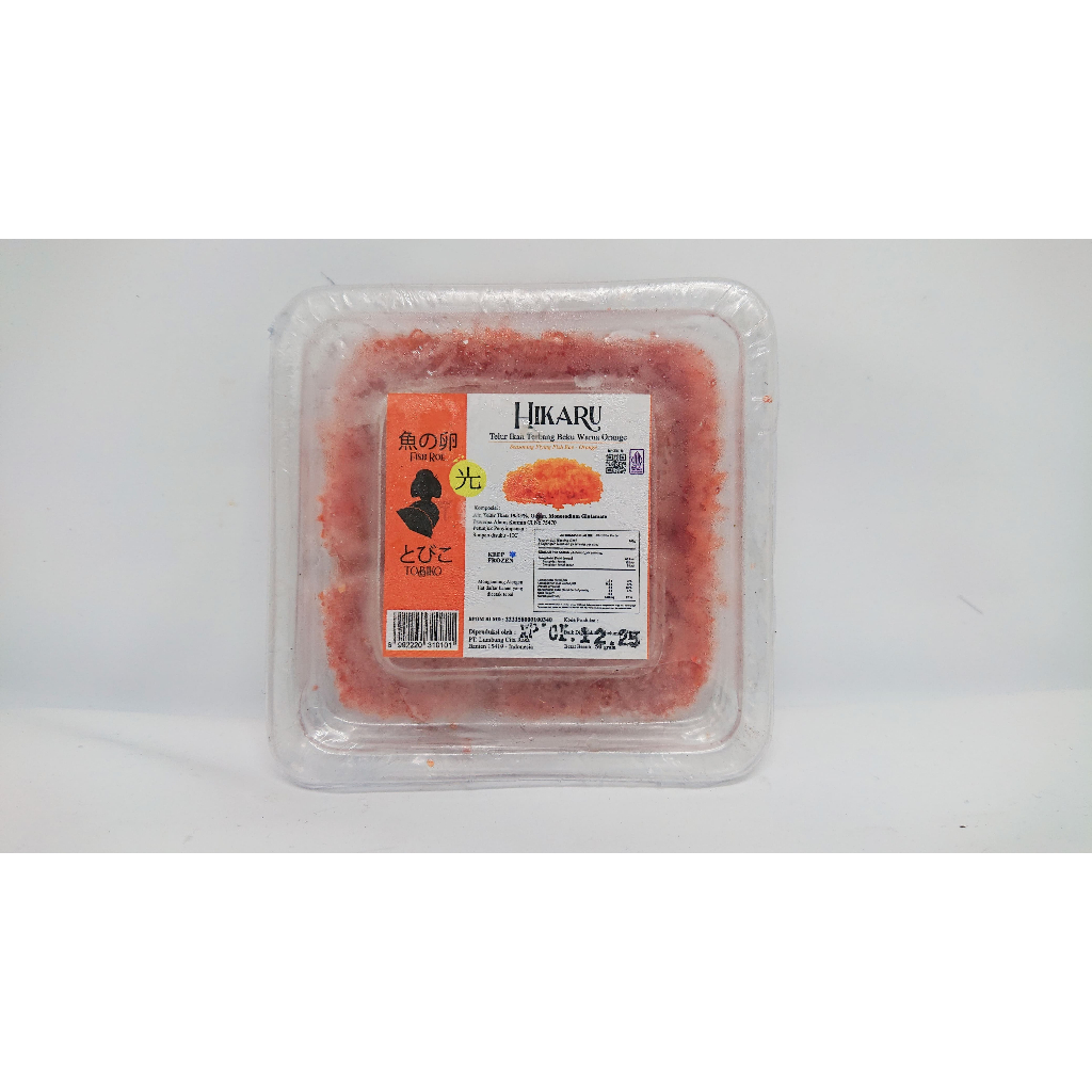 

TOBIKO ORANGE 50 GR / HIKARU TOBIKO ORANGE 50 GR IKAN TERBANG CAVIAR