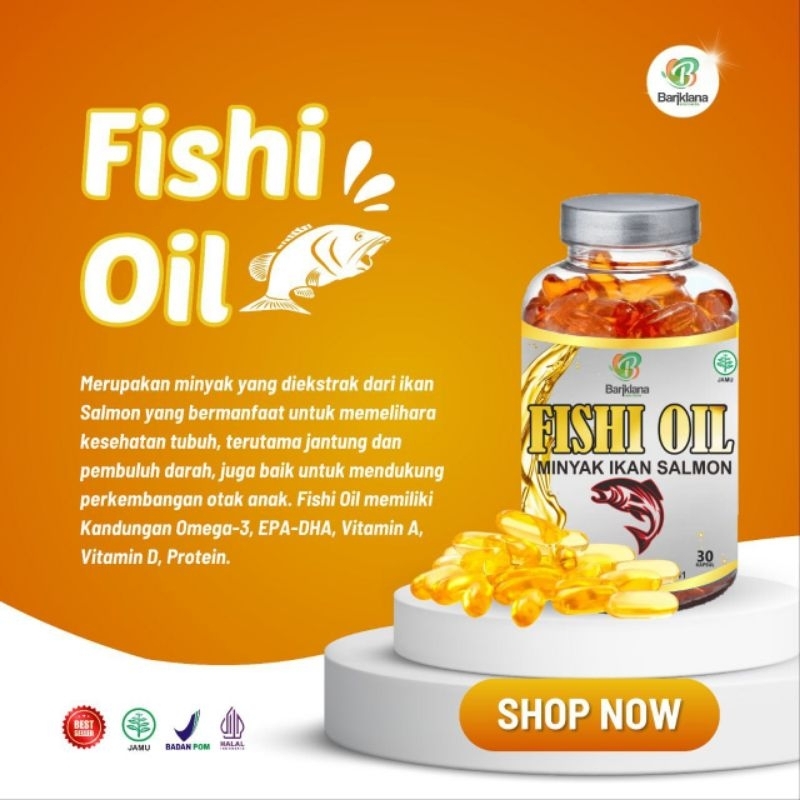 

FISHI OIL ETAWA BARIKLANA (UNTUK ANAK)
