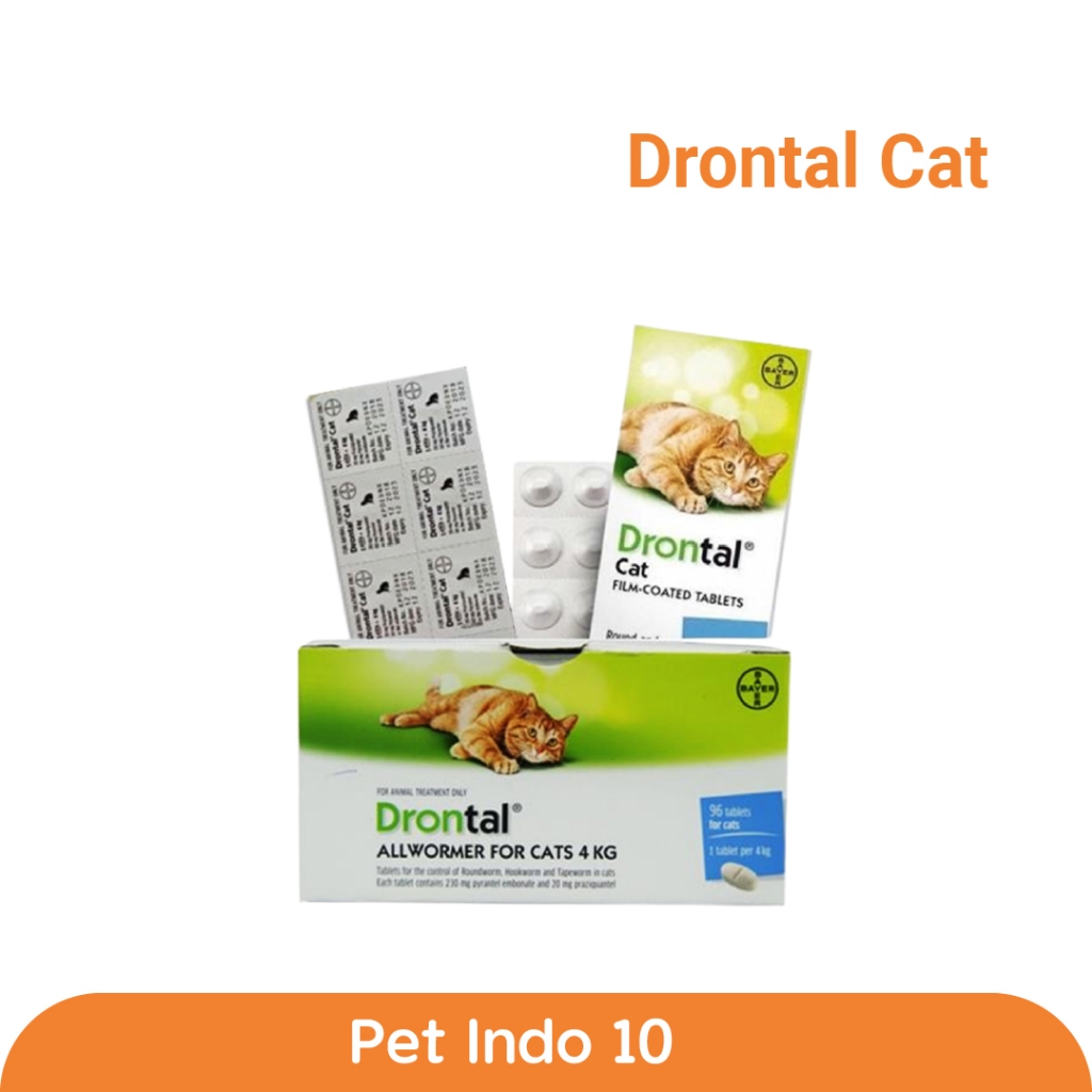 Obat Cacing Drontal Cat 1 Tablet