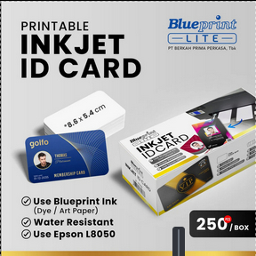

Kartu printable inkjet Id card blueprint 8.6 x 5.4 Cm 760 micron