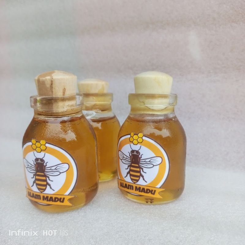 

Madu asli 3 botol 50 ml madu murni madu hutan asli madu lebah asli 100%