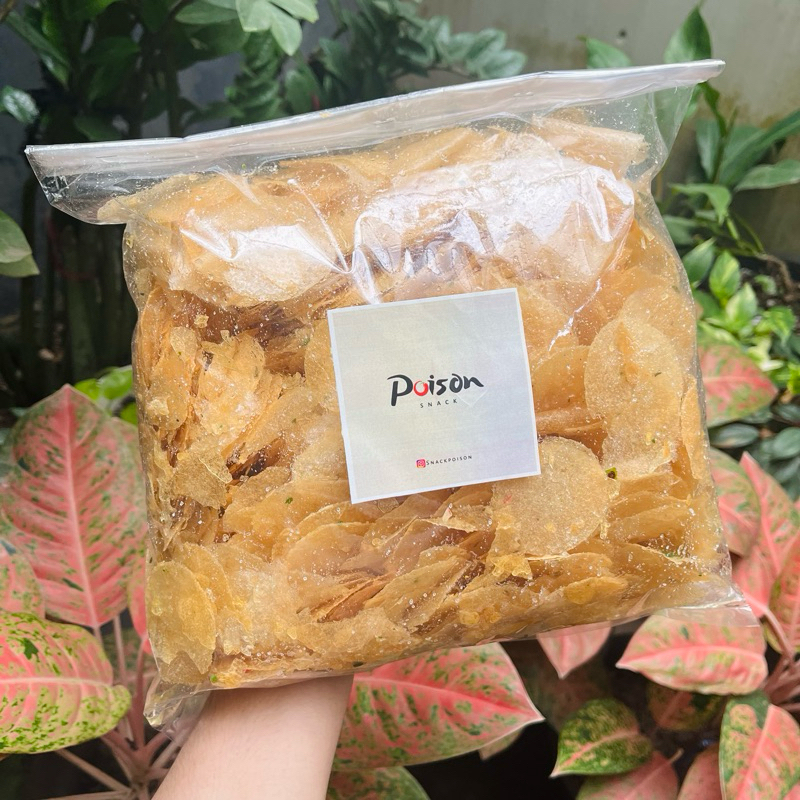 

KRIPIK KACA ORIGINAL POISON SNACK (500gr)