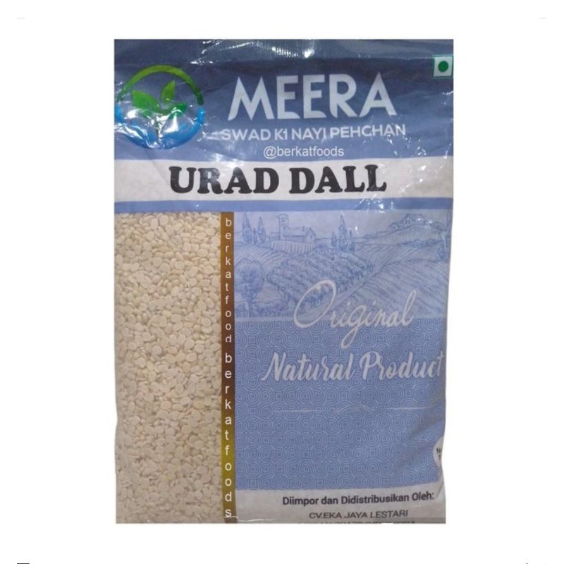 

Urad Dal Split Meera / Dhal / Daal / White Lentil / Kacang Putih Belah