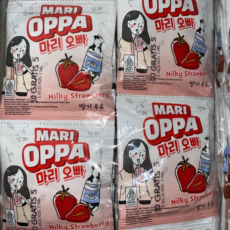 [1 RENTENG] MARI OPPA MINUMAN SERBUK