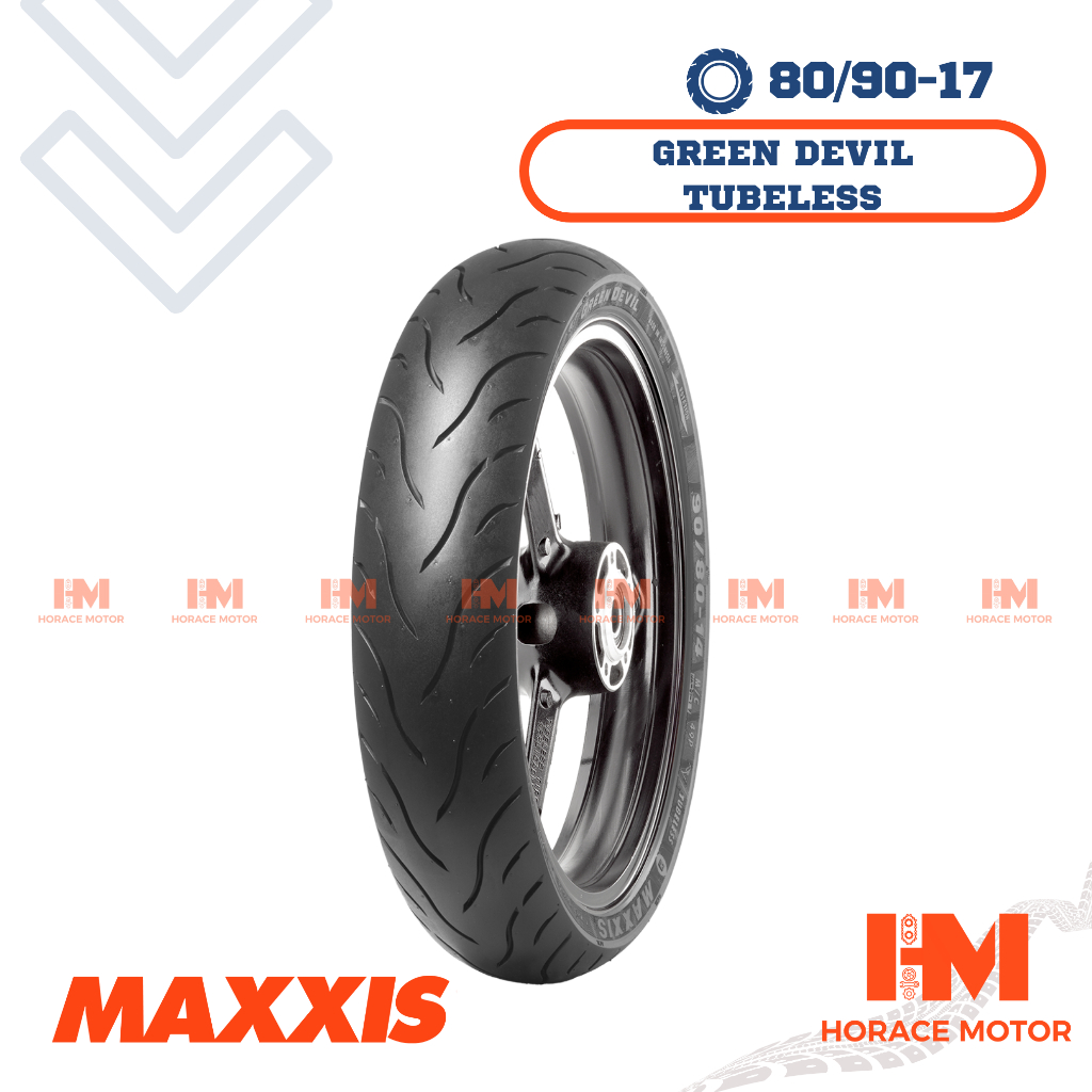 [HRC] Maxxis MA G1 Ban Motor 80/90 Ring 17 80/90-17 Tubeless Tubles