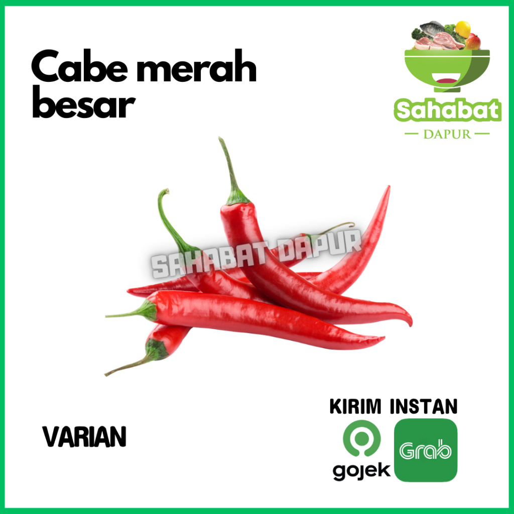 

Cabai Merah Besar/Cabai Besar/Cabai Merah - Sahabatdapur