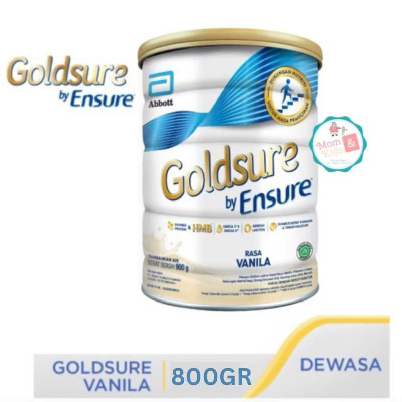 

GOLDSURE BY ENSURE VANILA 800 GR | GOLDSURE 800GR