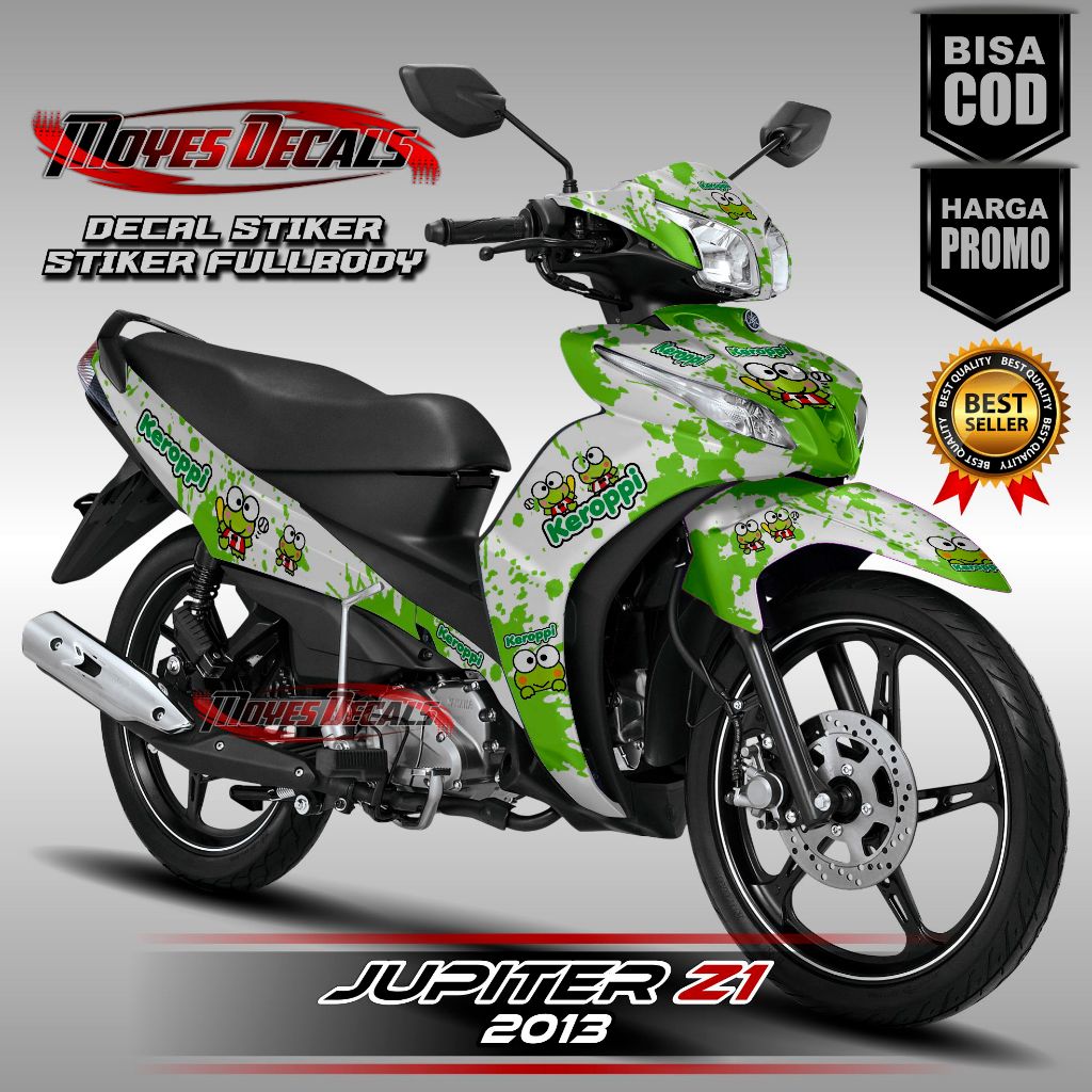 DECAL MOTOR JUPITER Z1- STIKER MOTOR JUPITER Z1 FULL BODY MOTOR PREMIUM BERKUALITAS - VARIASI MOTOR 