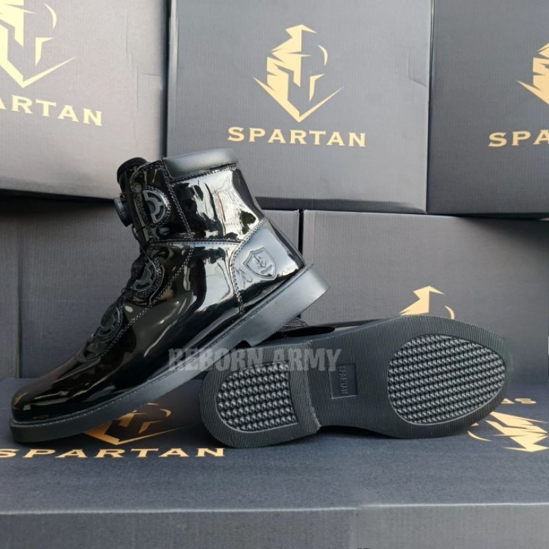 Sepatu PDH Satlantas midtrack kilap New spartan