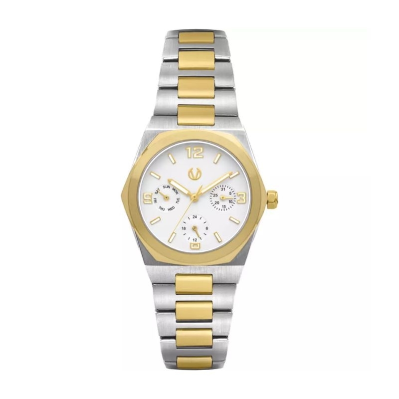 Jam Tangan Wanita CHRIST VERRA CV 922163L-13 SLV Stainless Steel Strap