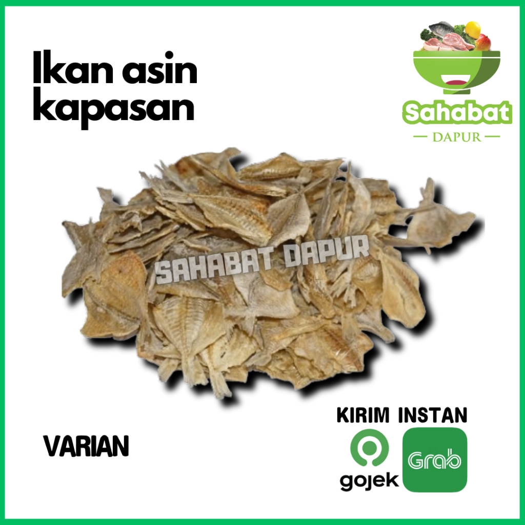 

Ikan Asin Kapasan 100gr/250gr/500gr - SAHABATdapur
