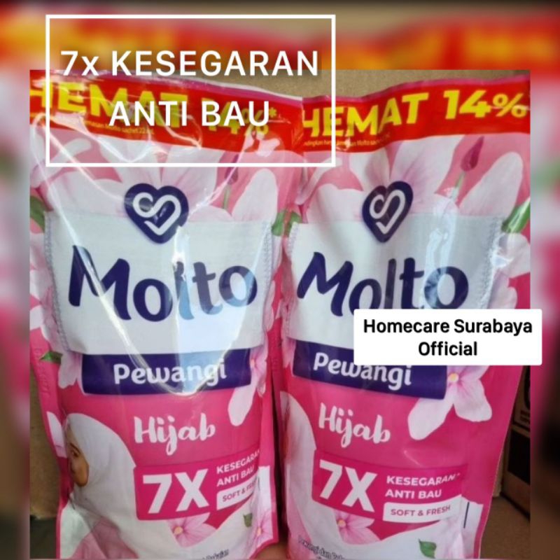 MOLTO PEWANGI HIJAB 780ml / MOLTO PEWANGI HIJAB 780ml / MOLTO PEWANGI 780ml / MOLTO PEWANGI KESEGARA