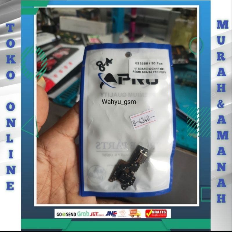 BOARD CAS + HF REDMI 8 REDMI 8A REDMI 8A PRO Mesin bawah redmi 8a/8a pro/r8