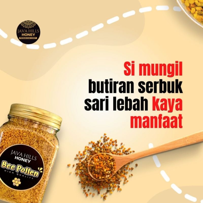 

Bee Pollen, Butiran Serbuk Sari Lebah Kaya Manfaat