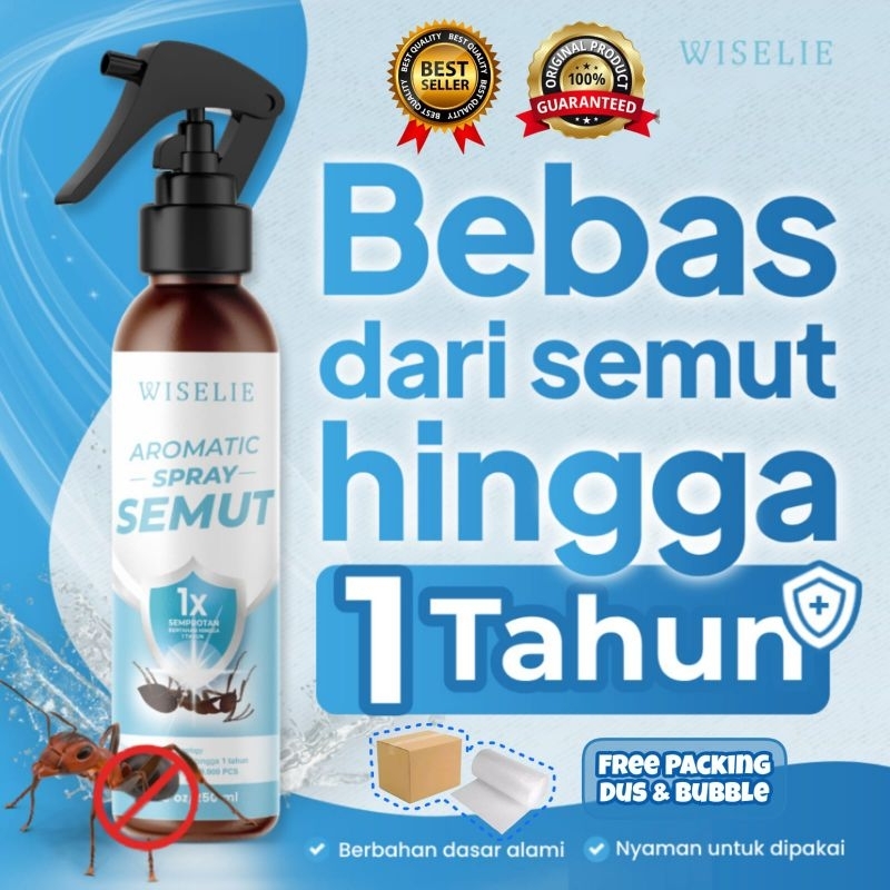 Anti Semut Aromatic Spray Wiselie Penghilang Semut Efektif Pengusir Semut aman dan alami pembasmi se