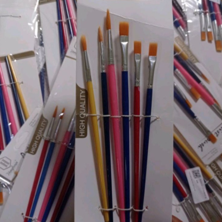 

KHUSUS KAMU kuas lukis set isi 6 pcs harga pabrik