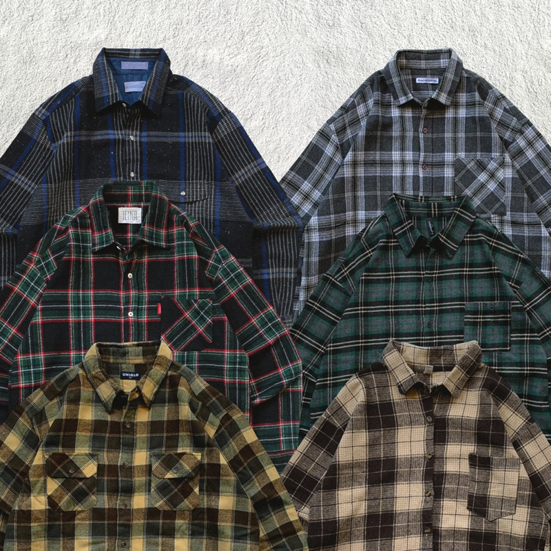 Flannel Shirt | Wool Flannel | Kemeja Flannel | Wool Flannel Shirt | Veterano flannel