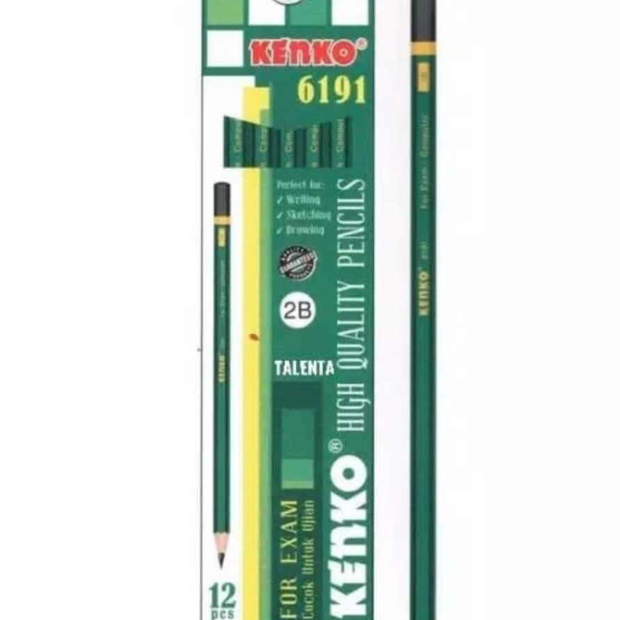 

Kenko Pensil 2B 6191 Pensil Serut