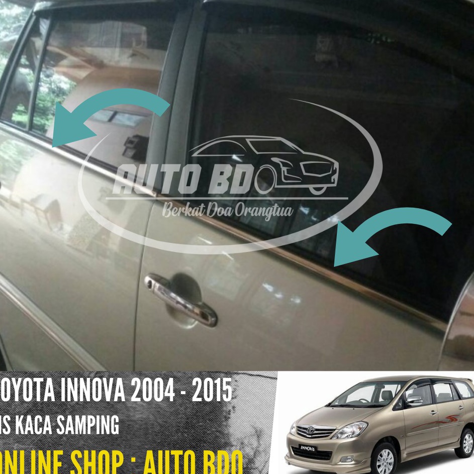 Lis Kaca Samping Innova 24215 Chrome