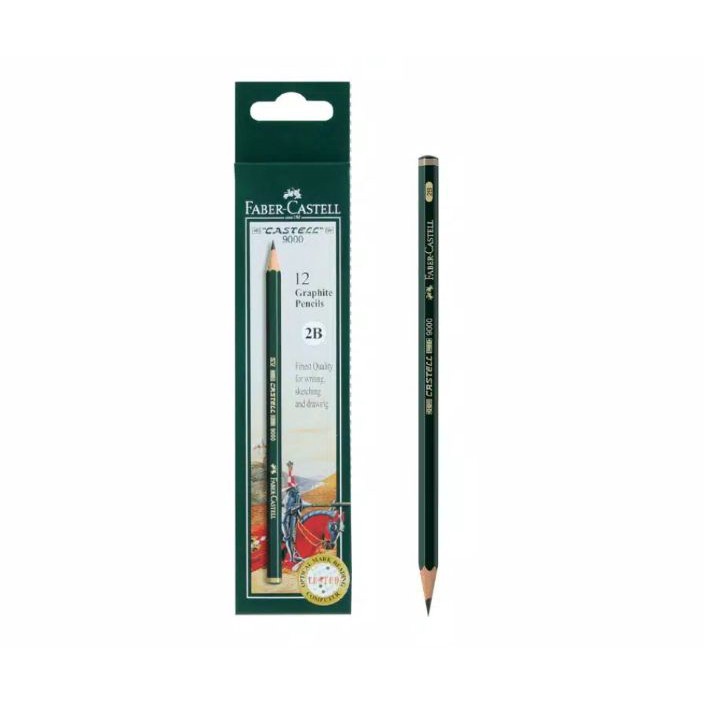 

Pensil FaberCastell 2B Original Grosir 1Lusin
