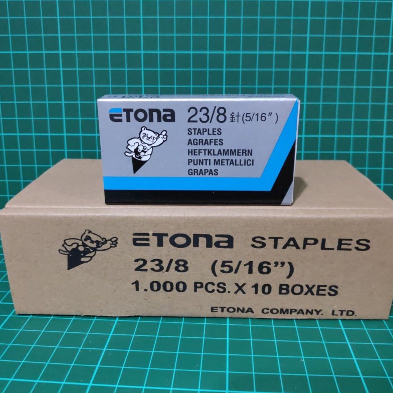 

ISI STAPLES ETONA 238 516 REFILL STAPLER TEMBAK 1Pack kecil saja
