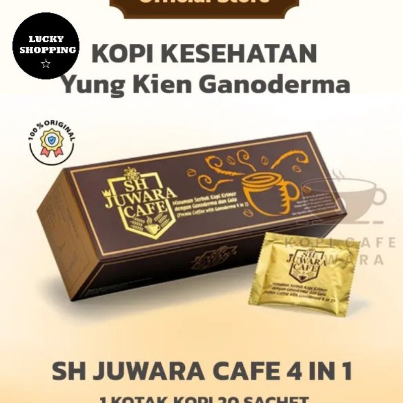 

KOPI SH JUWARA 4 IN 1 MANIS - KOPI GANODERMA - KOPI KESEHATAN - KOPI DETOX