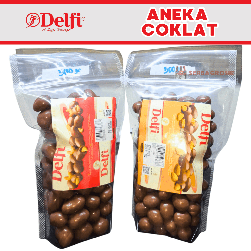 

COKLAT DELFI CHOCO ALMOND DAN MEDE REPACK || Cokelat Delfi Choco Kemasan REPACK Chocolate Camilan