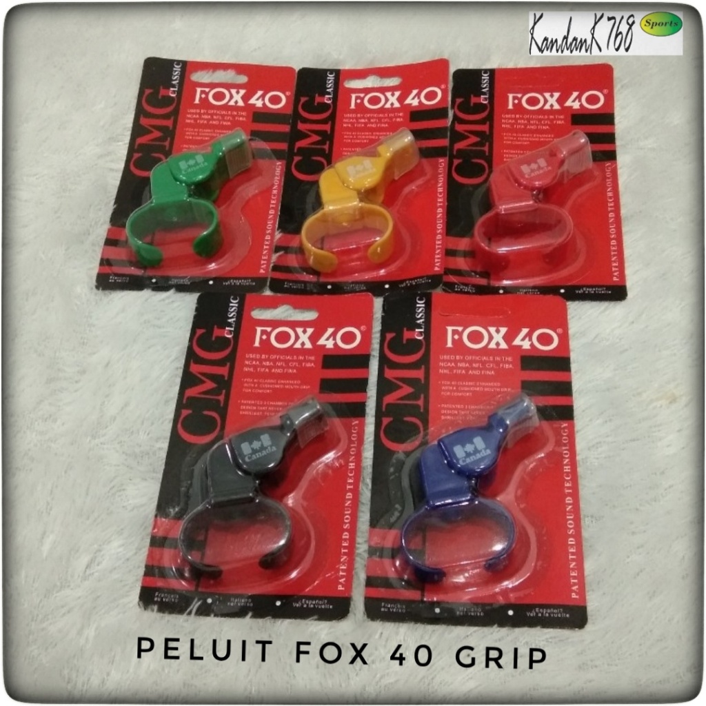 Periwit FOX 40 Peluit FOX 40 CMG Classic Peluit Wasit Pelatih Peluit Parkir
